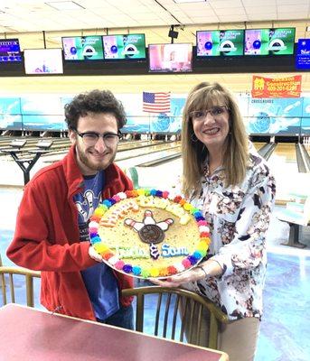 Birthdays are fabulous at Crossroads Bowling Center!