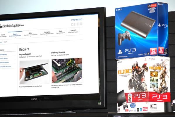 Get a PS3 to go with your new giant TV!