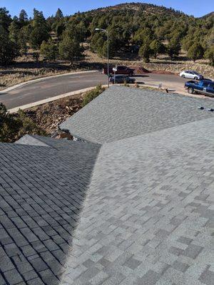 Excellent shingle installation.