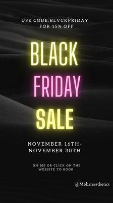 Black Friday sale