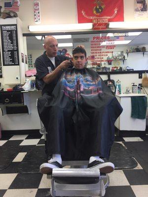 Giovanni, getting trimmed up. Ready to look fresh n clean for Easter weekend.