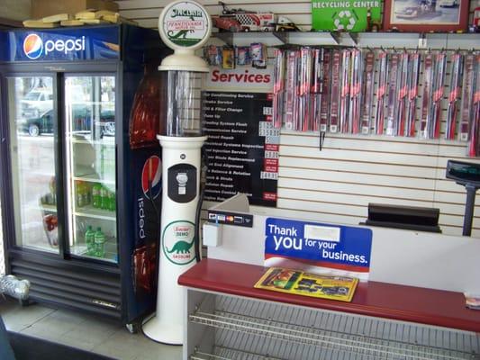 Front register and convenience store