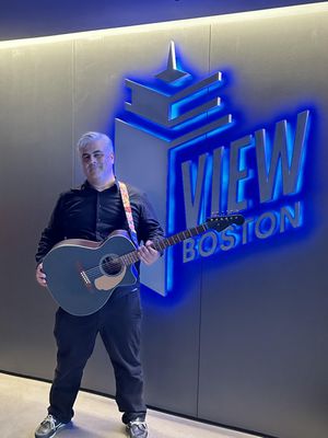 Playing on top of the Prudential Center for BNY Mellon.