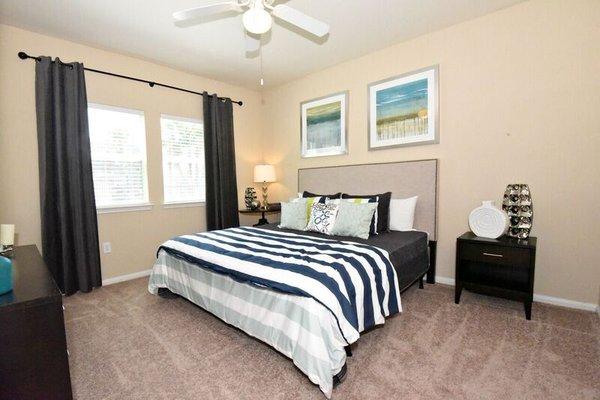 Ceiling Fan in Master Bedroom