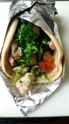 Have you had our Chicken on a pita?