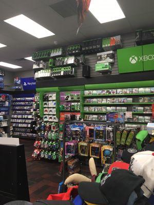 Inside the store