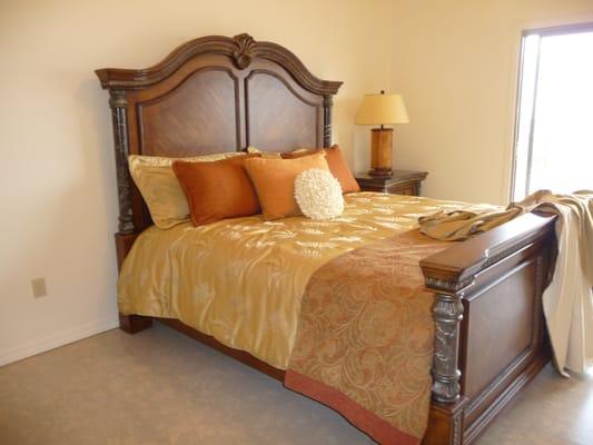 Home Staging of home for sale at Splendido in Oro Valley, AZ.