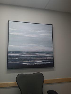 I always find really cool art in a doc's office or waiting room.