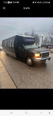 The new party bus that's offered....