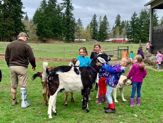 Clyde and kids