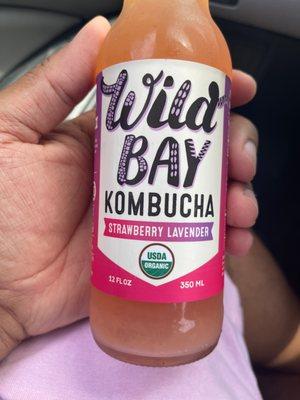 Strawberry Lavender Kombucha