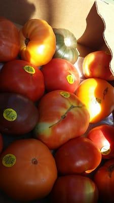 Add On of Heirloom Tomatoes.