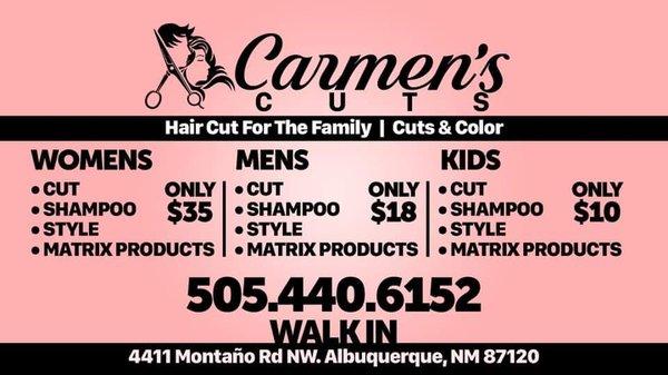 Carmen's Cuts