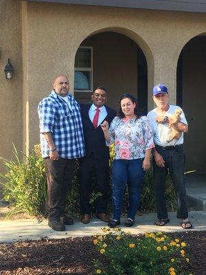 Congratulations to my The Michel's for successfully closing on their new home.