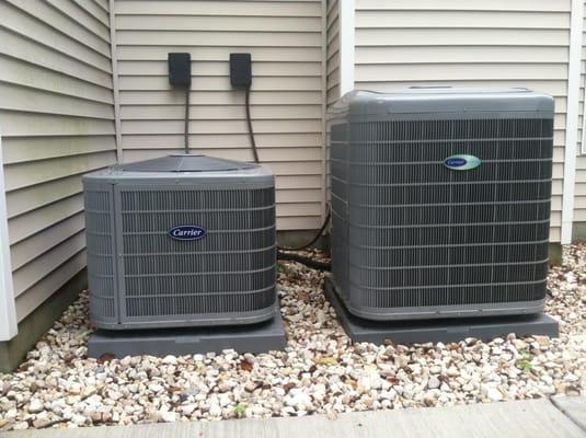 Performance series heat pump and infinity series heat pump