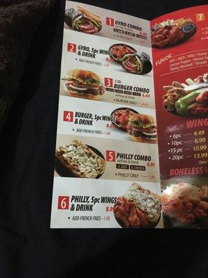 Menu Inside