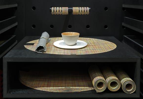 chilewich placemats, napkins and napkin rings