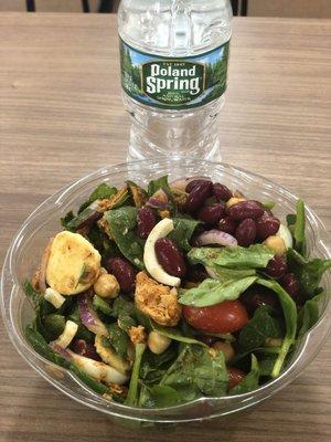 Build your Salad w/ a bottle of water ($6.99)