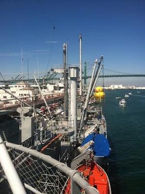 Big Duck & San Pedro Bridge on a boat!