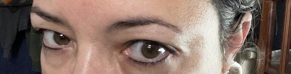 Permanent eyeliner