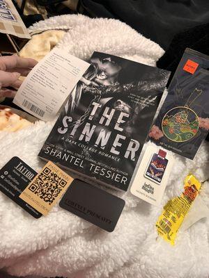 The book and the spice bookmark