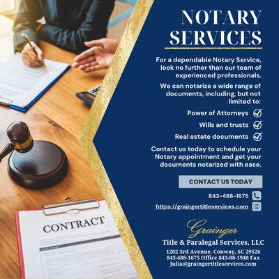 Notary ad