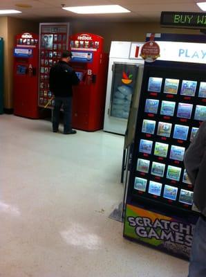 They have Lotto & Redbox