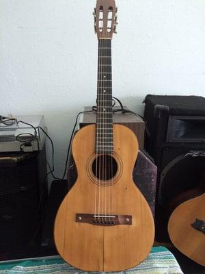 1892 George Washburn Acoustic Guitar. Very Rare