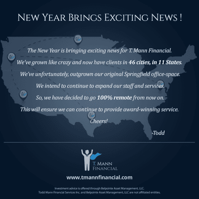 We now have clients in 46 cities and 11 states!