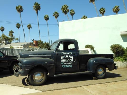 Old truck with excellent brakes AUG2012