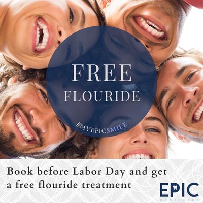 Now offering free flouride with your cleaning