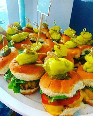 Cheeseburger Sliders.