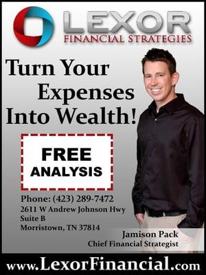 Jamison Pack of LEXOR Financial Strategies