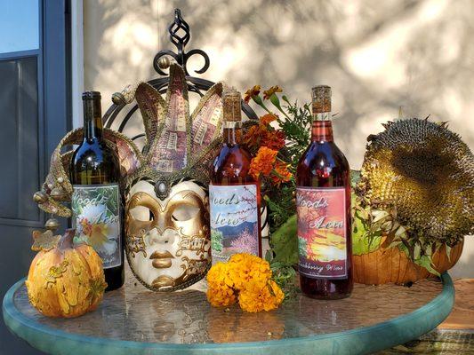 semi sweet and sweet fruit wines handcrafted in the foothills of the Blueridge...