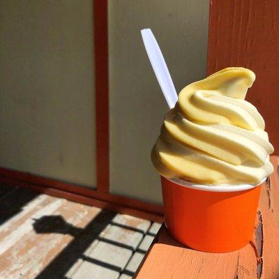 Pineapple orange ice cream