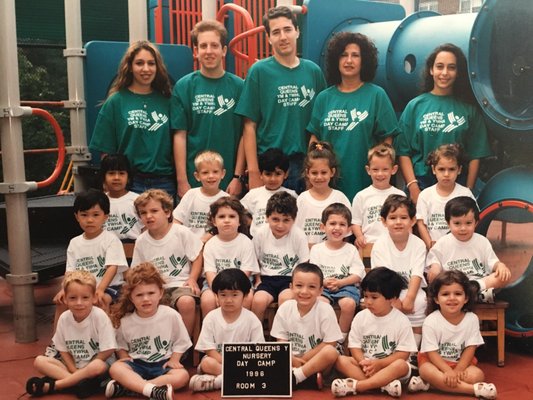 My class picture of summer camp from 1996