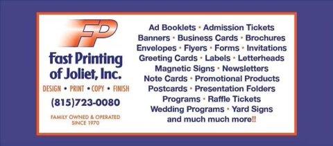 Fast Printing of Joliet Inc