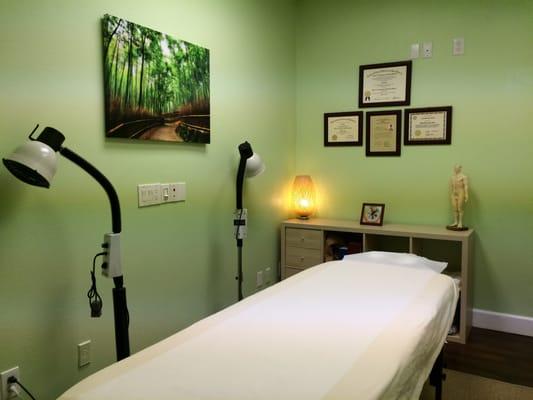 Acupuncture room