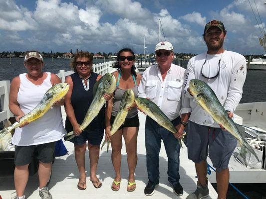 Second day in a row with awesome mahi bite April 30th