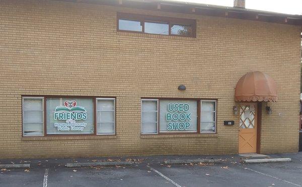 Front of the Friends Used Book Shop