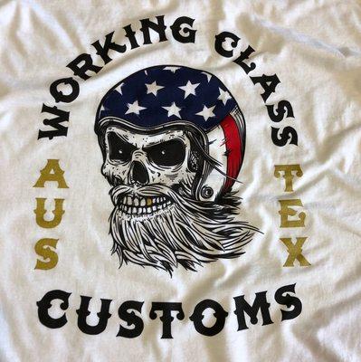 Working Class Customs OG logo Tee