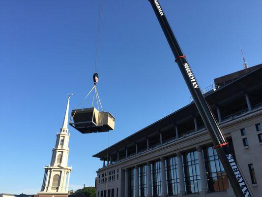 Roof top unit for Winter St