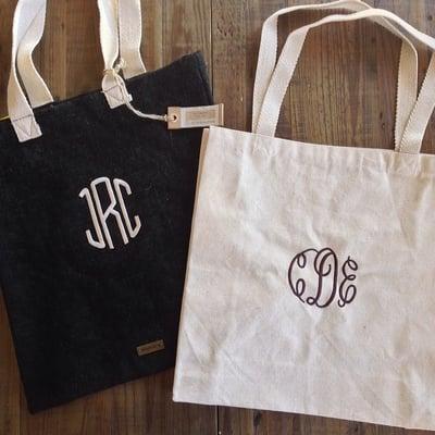 Don't forget, we embroider monograms!