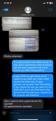 Latif Ziyar sending "proof" he filled the prescription right when it proves the opposite and then quitting instead of taking responsibility