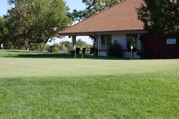 Practice Putting Green