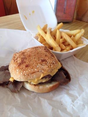 Big baby and cheese fry... Been craving it!