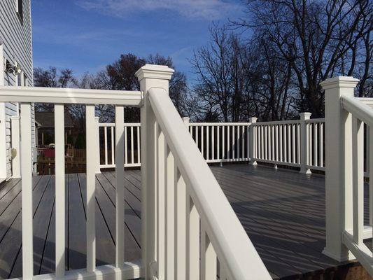 Custom trex decking