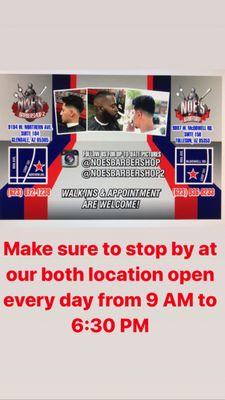 Come check out both of our locations