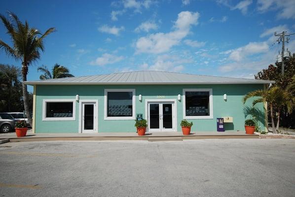 Our great location at the old Pirate Pete's across from Diamond Head Resort.