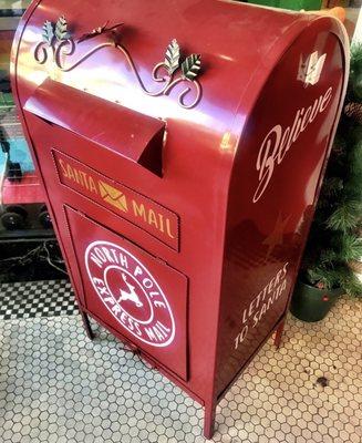 Mailbox for letters to Santa